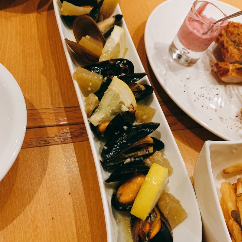 冬瓜とムール貝の白ワイン蒸し(HIBINO)