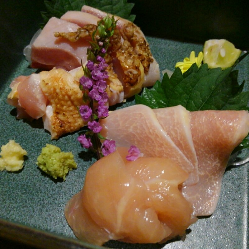 お造り盛り合わせ(さつま極鶏専門店 だいまおう)