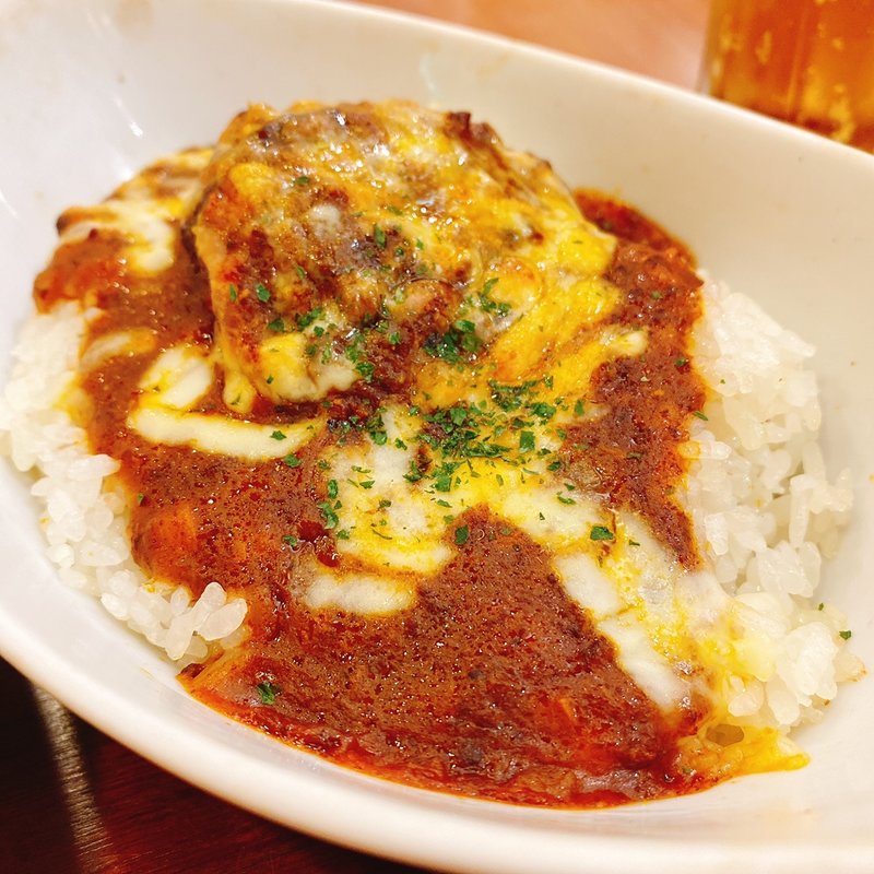 ハンバーグドリア(心斎橋 ミツヤ アベノ店)