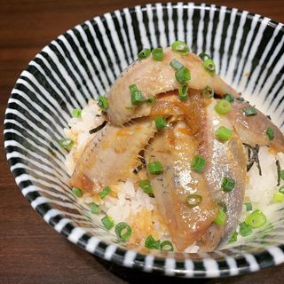 イワシ丼(寿製麺よしかわ 西台駅前店)