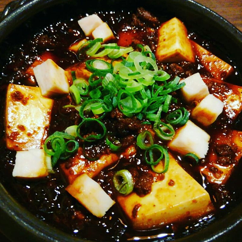 麻婆豆腐(さつま極鶏専門店 だいまおう)