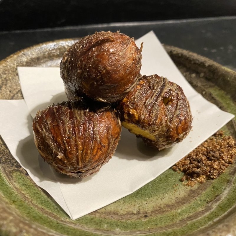 栗の唐揚げ(味噌坐 玉響)