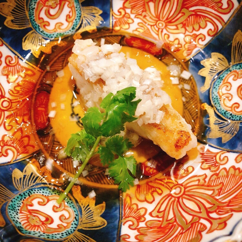 ヒラメのソテー(虎峰 （コホウ）)