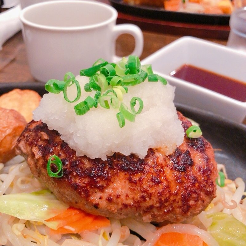 おろしハンバーグ(ぶどう亭)