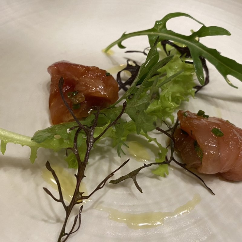 歯鰹の漬け(ル･マロニエ)