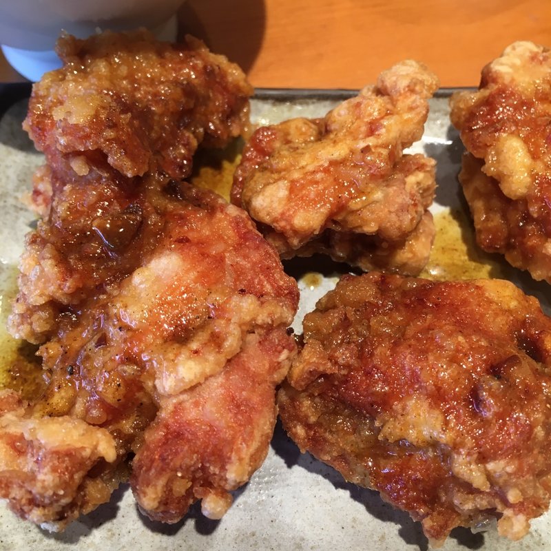 カレー唐揚げ(ラー麺ずんどう屋 茨木島一)
