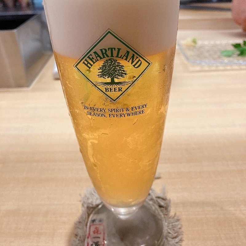 生ビール(鶏と野菜 炭焼 久三酉)
