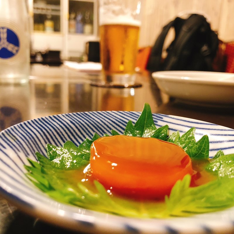 卵黄かえし漬け(きわだち)