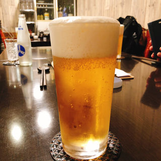 生ビール　黒ラベル(きわだち)
