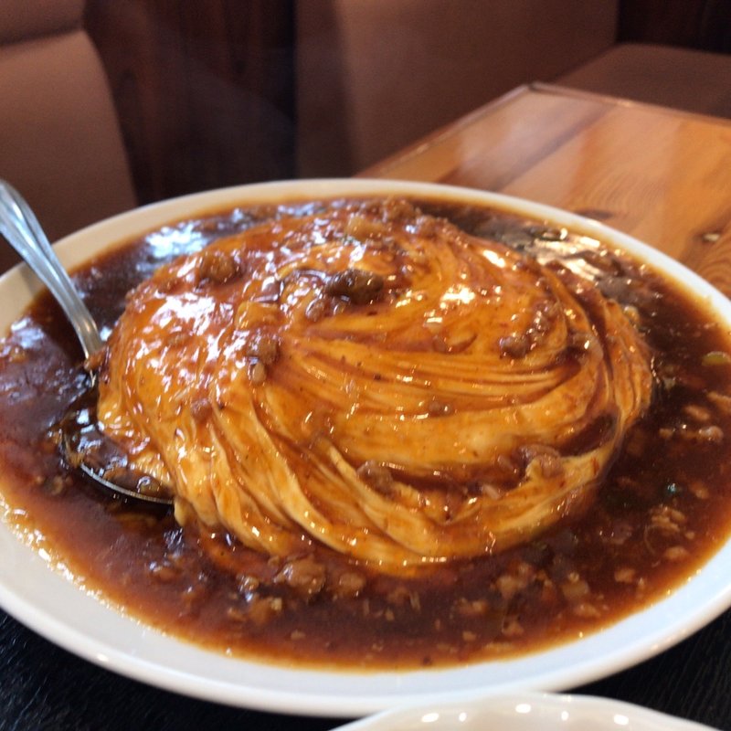 麻婆天津飯(鉄人 餃子坊 成東店)