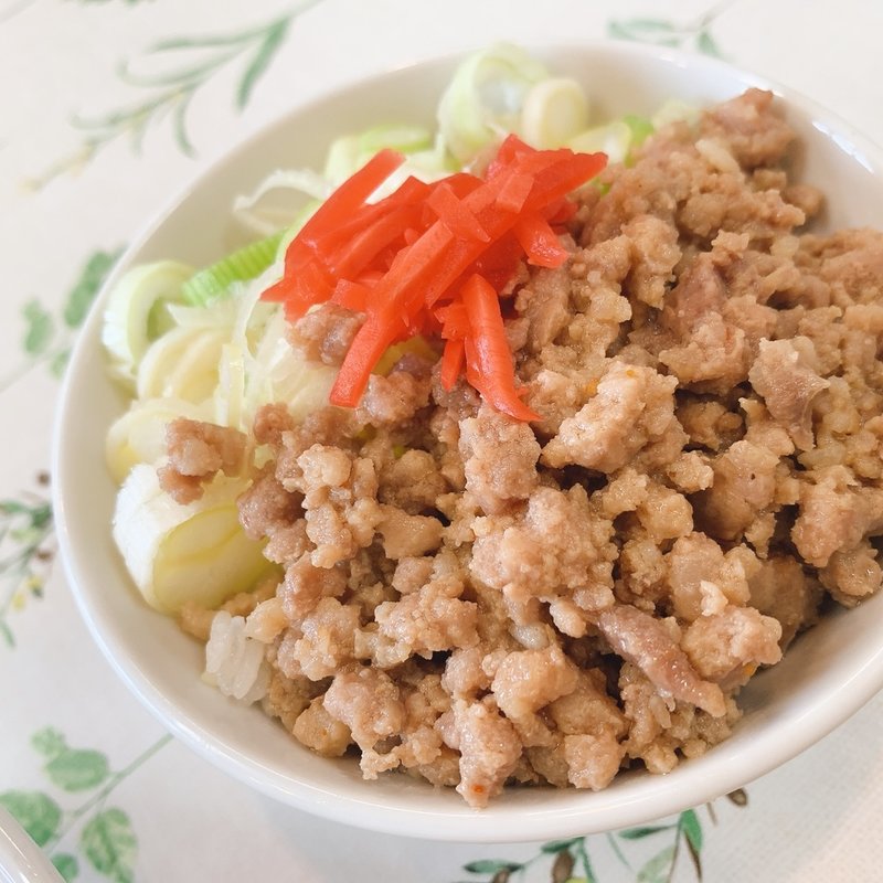 肉飯(中華そば伊藤商店　福島吉倉店)