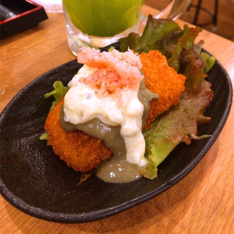 カニクリームコロッケ(磯丸水産 JR成田東口店)