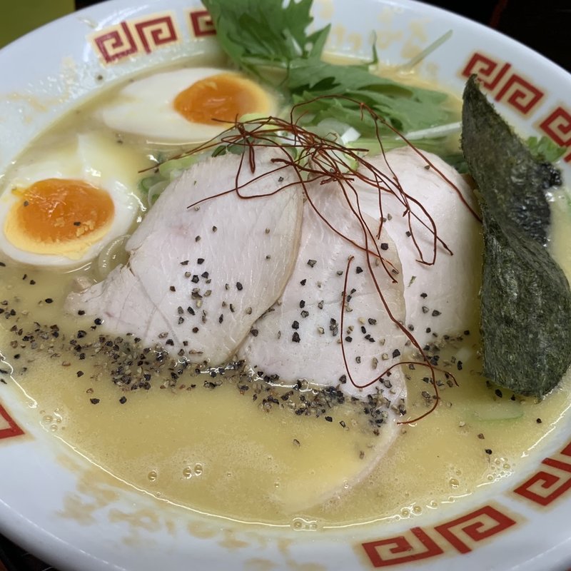 こってり(どろ鶏そば)(やぶれかぶれ)