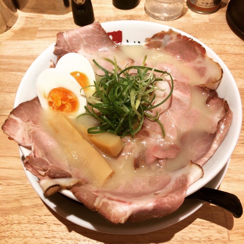 パイタンチャーシュー増し煮たまご(和dining清乃国体道路店)