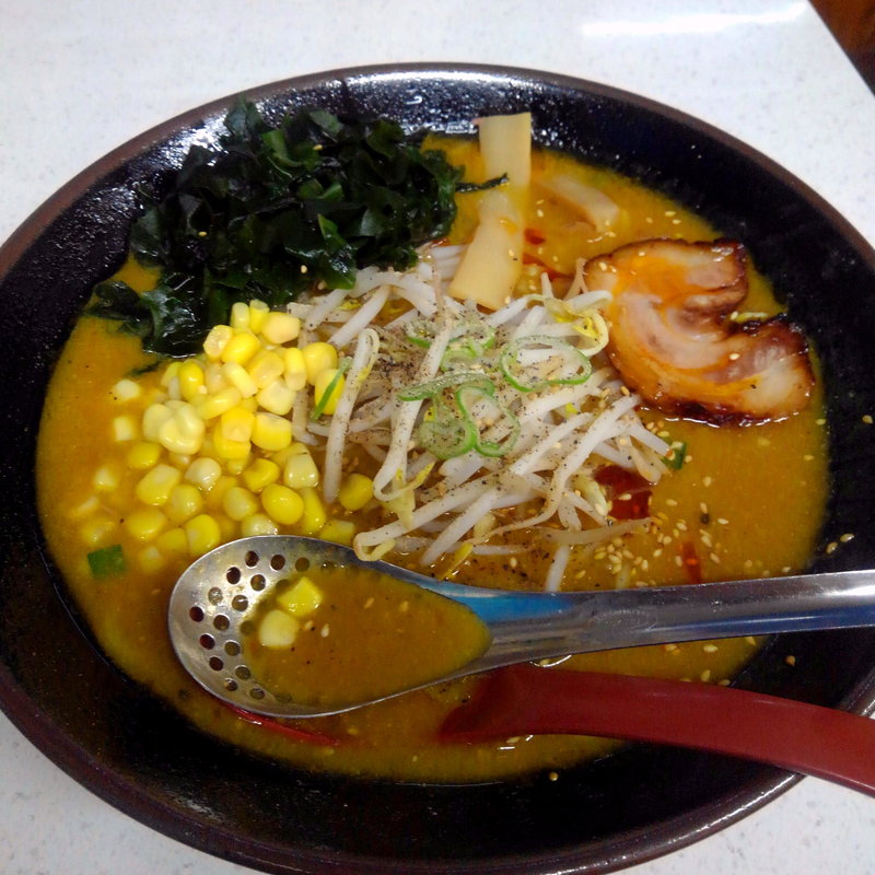 味噌カレーラーメン(ラーメンとん太 一関 )