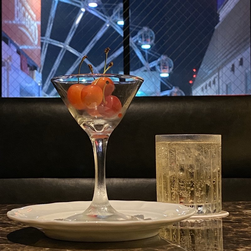 チャーム、角ハイボール(ダイニングバー エスポワール)