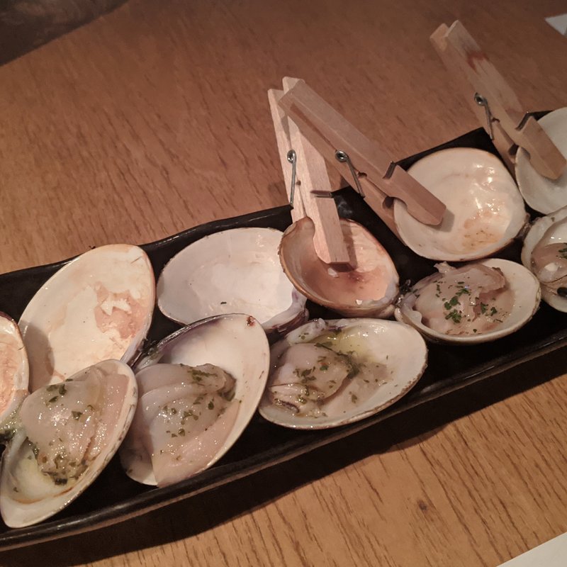 焼きはまぐり(はまぐり庵)