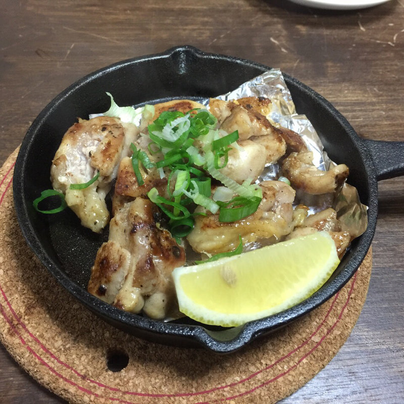 鶏のもも焼き(和楽)