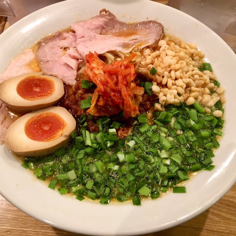 豚キムニラそば (限定)(仙台中華蕎麦 仁屋 )