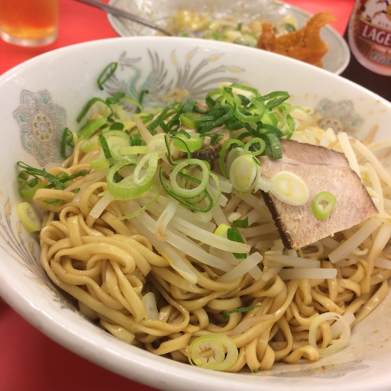 名物！にんにくそば(来来 )