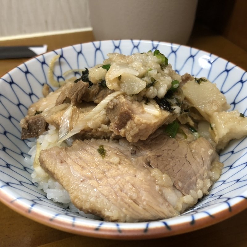 半ライス(ラーメン専科 竹末食堂)