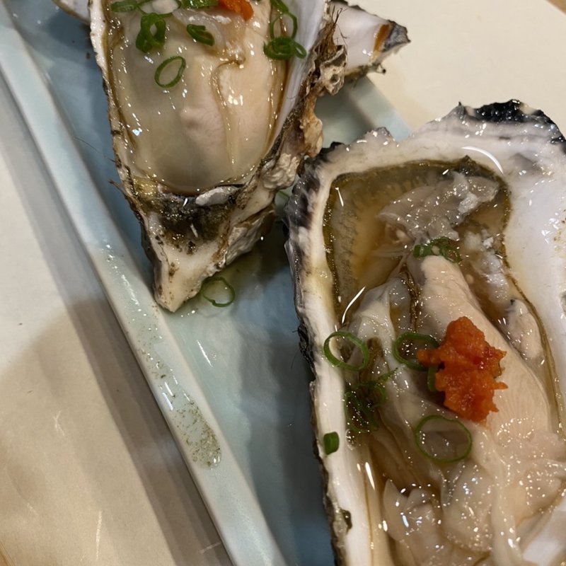 生牡蠣(すし処清司(すしどころせいじ))