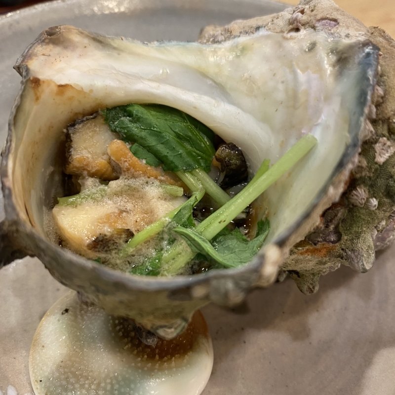 サザエの壺焼き(すし処清司(すしどころせいじ))