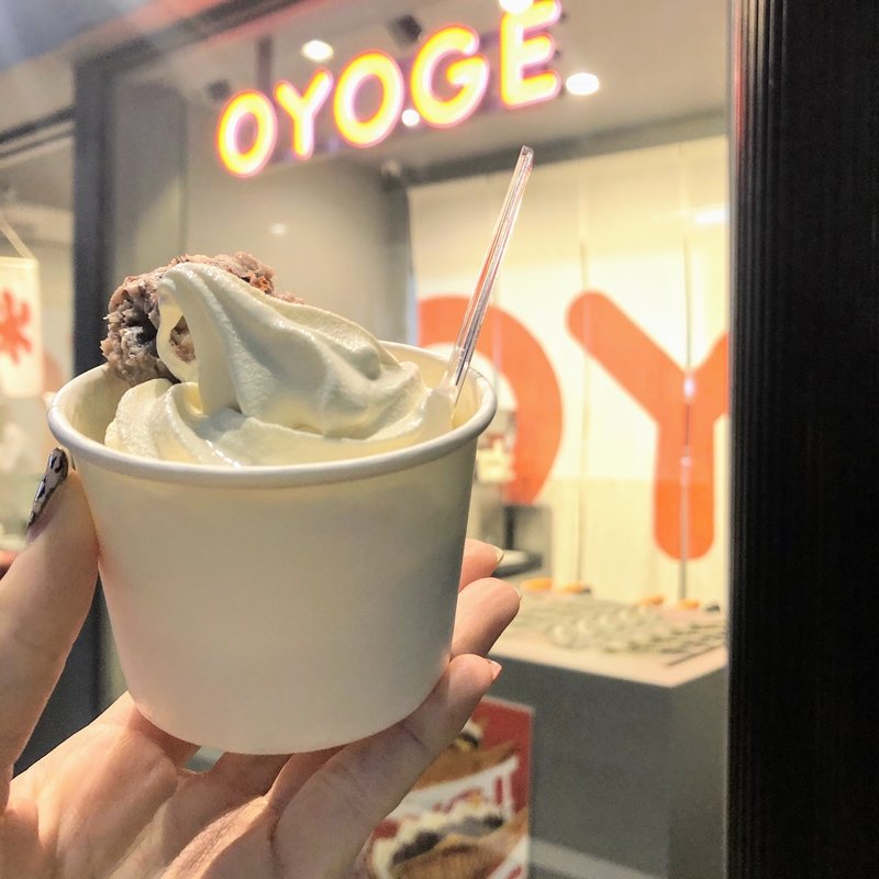 バニラソフトクリーム　あんこトッピング(OYOGE)