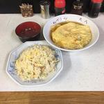 天津麺と炒飯