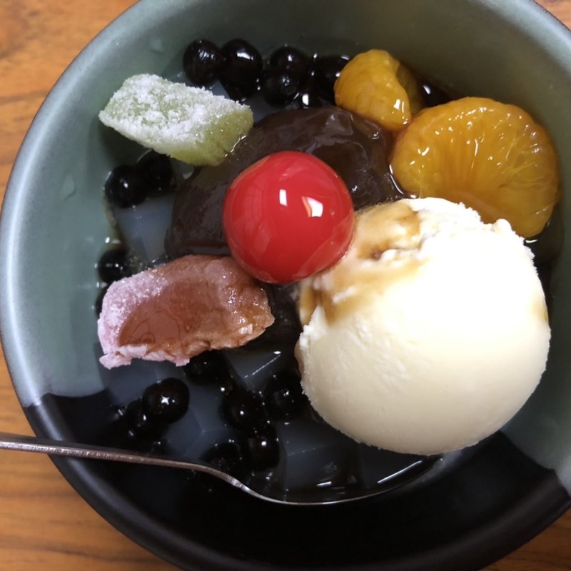 クリームあんみつ(梅むら)