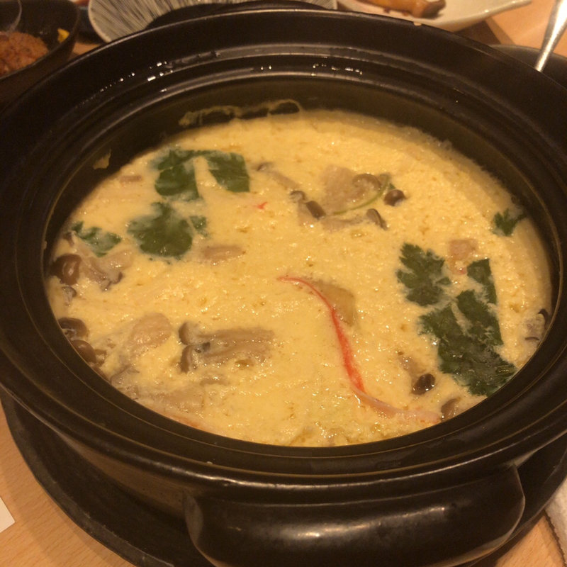 土鍋茶碗蒸し(個室居酒屋 肉和食 肉仙)