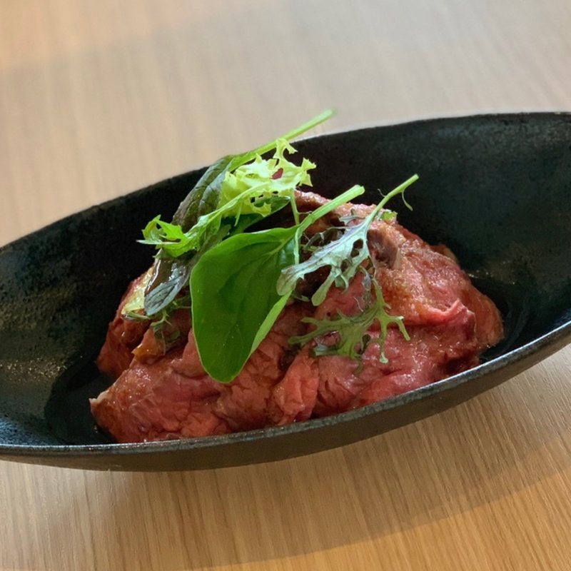 佐賀和牛ローストビーフ丼(こが茶カフェ)