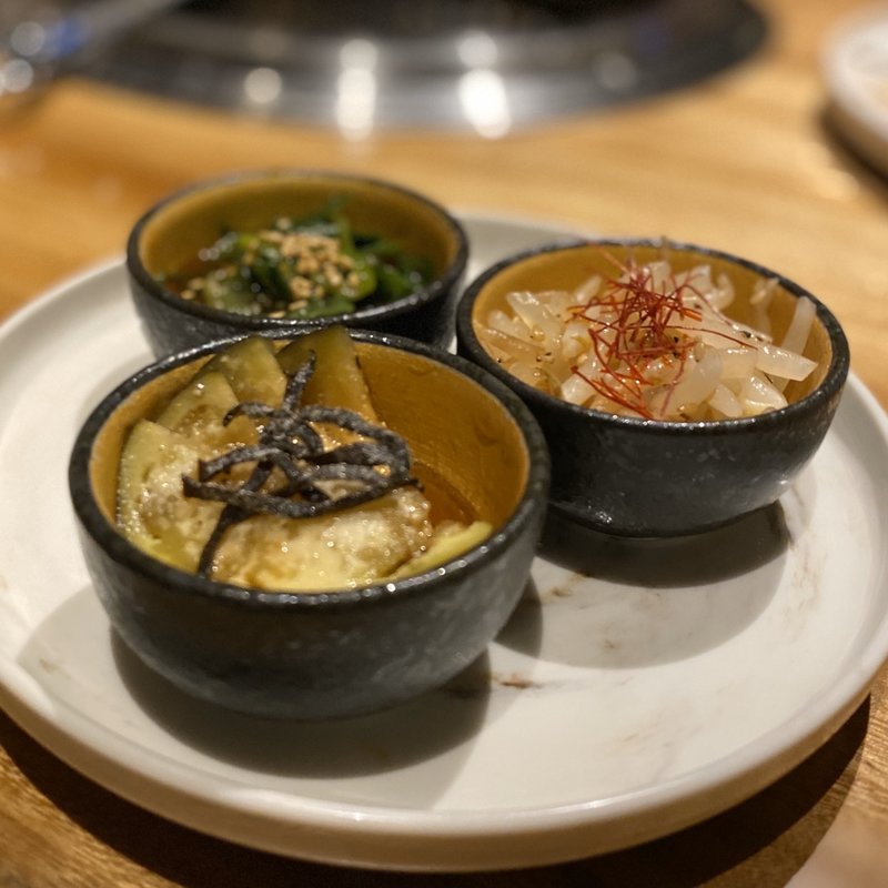 三種ナムル盛り(まぼたん)