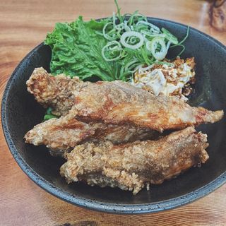 鶏唐ラー油マヨ(らぁめん 麺屋秀)
