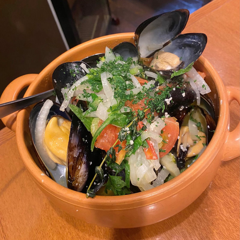 ムール貝の田舎風(トマト ニンニク 香草入り)スモールサイズ 700g(シャン・ドゥ・ソレイユ)