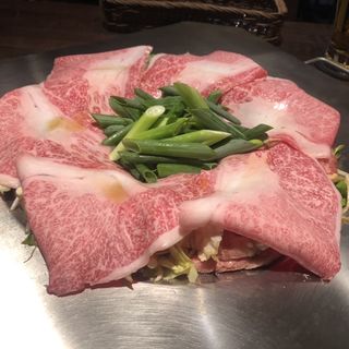 炊き肉（カルビ・ロース・いか）(炊き肉牛ちゃん 恵比寿店)