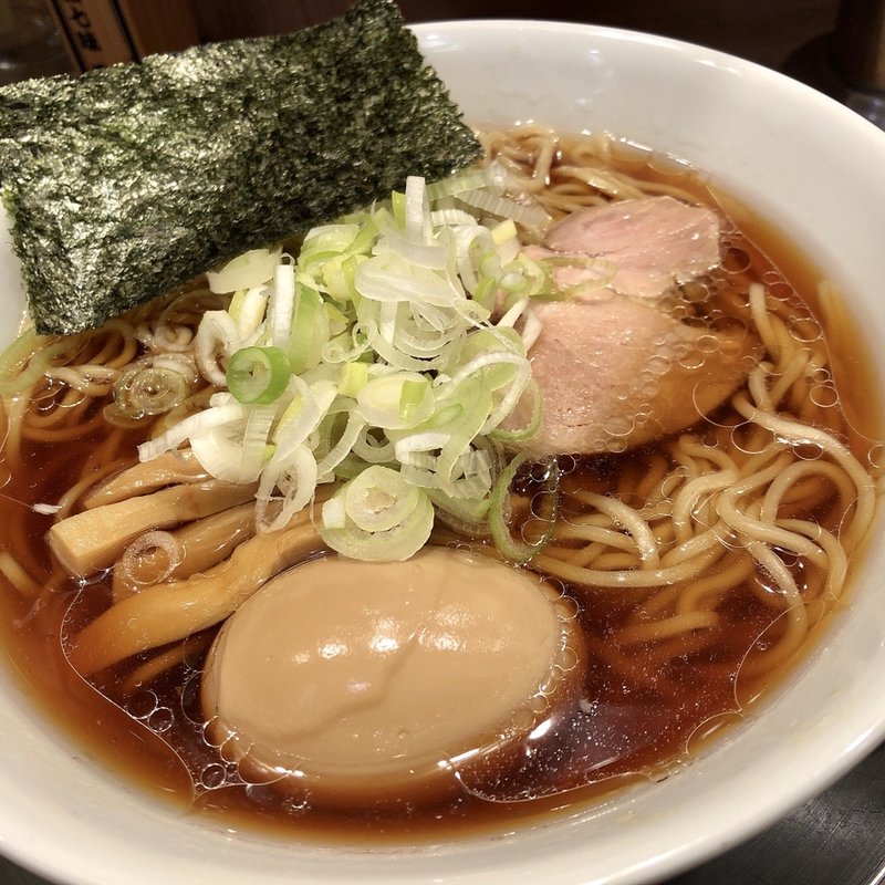 味玉中華そば 朝限定(舎鈴　エキュート赤羽店)