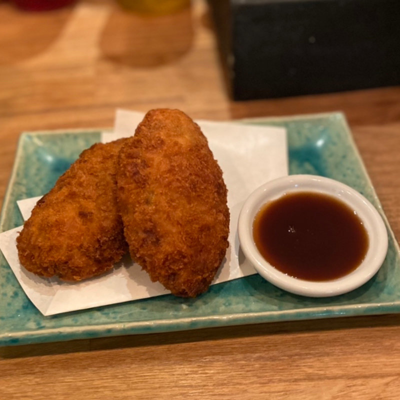 黒鷄のメンチカツ（1つ）(87食堂)