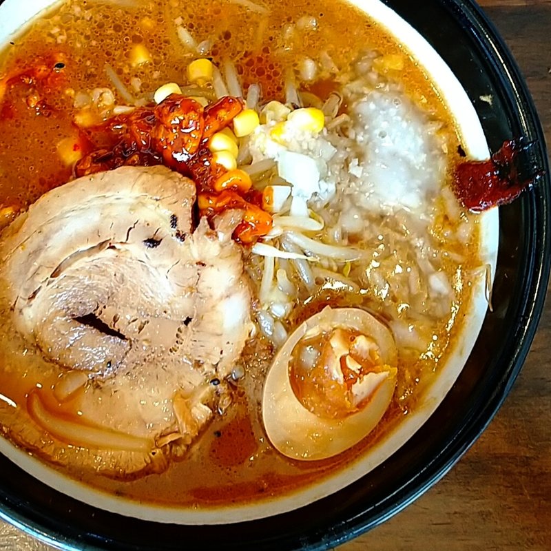 特味噌ラーメン(味噌ラーメン専門店 日月堂 三郷店)