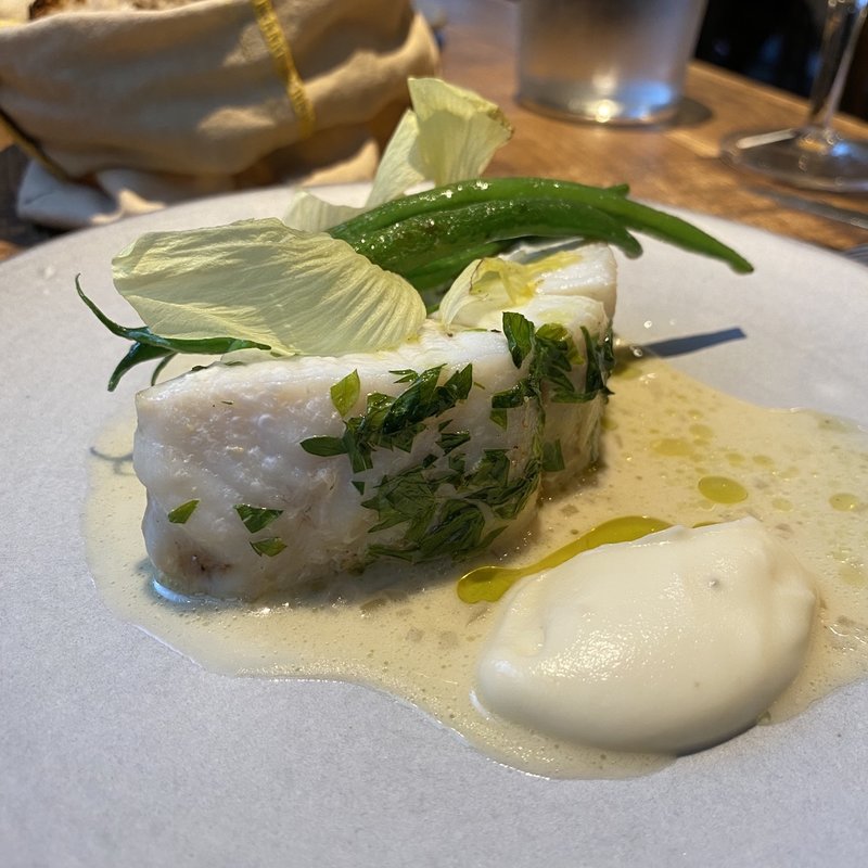 スズキの蒸し焼き(hugo)