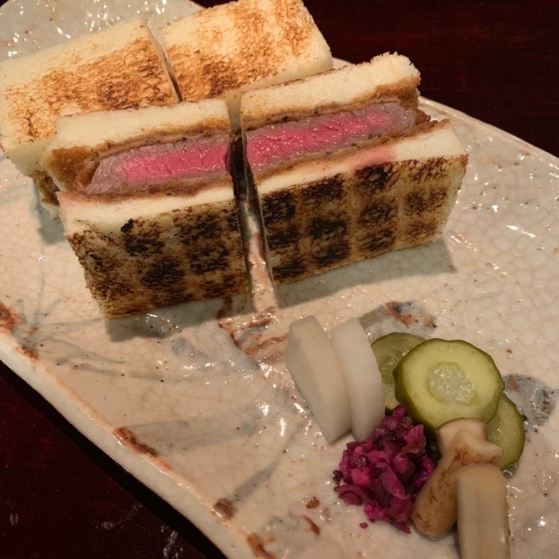 ビフカツサンド(有恒 （アリツネ）)