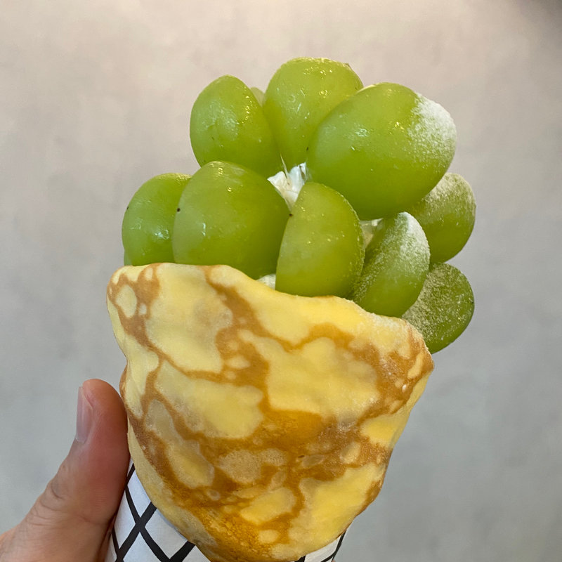 シャインマスカット (フォロワー限定裏メニュー)(ROCCA & FRIENDS CREPERIE)