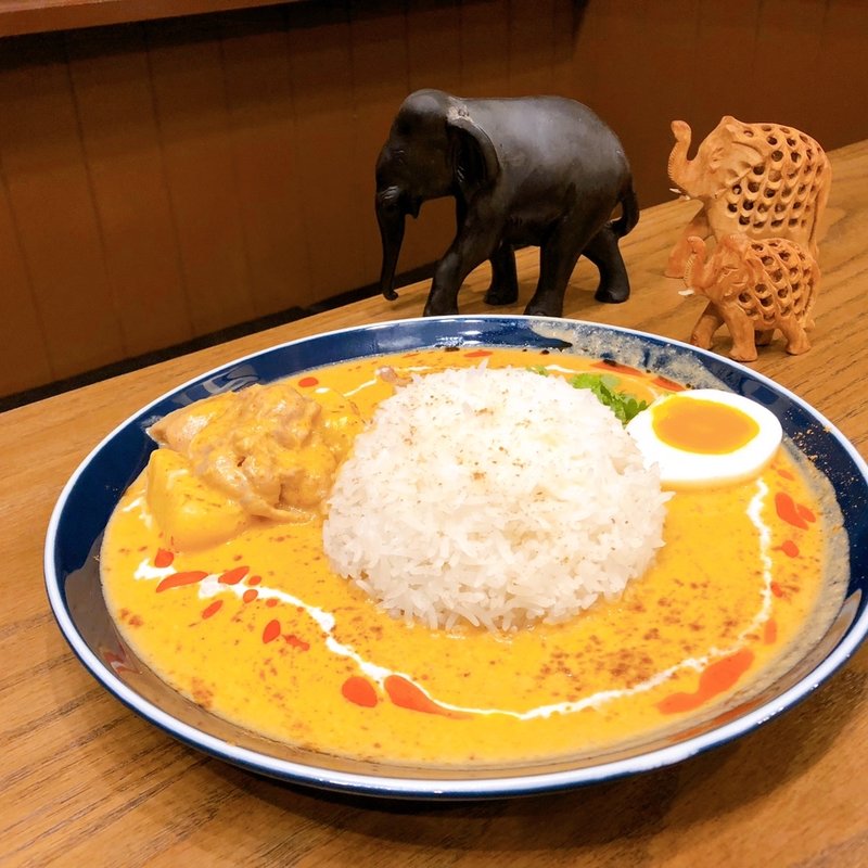 マッサマンカレー(パパイヤ タイ食堂)