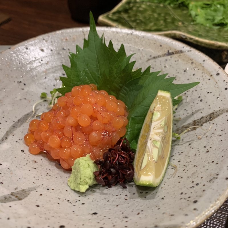 生いくら刺身(かわな)