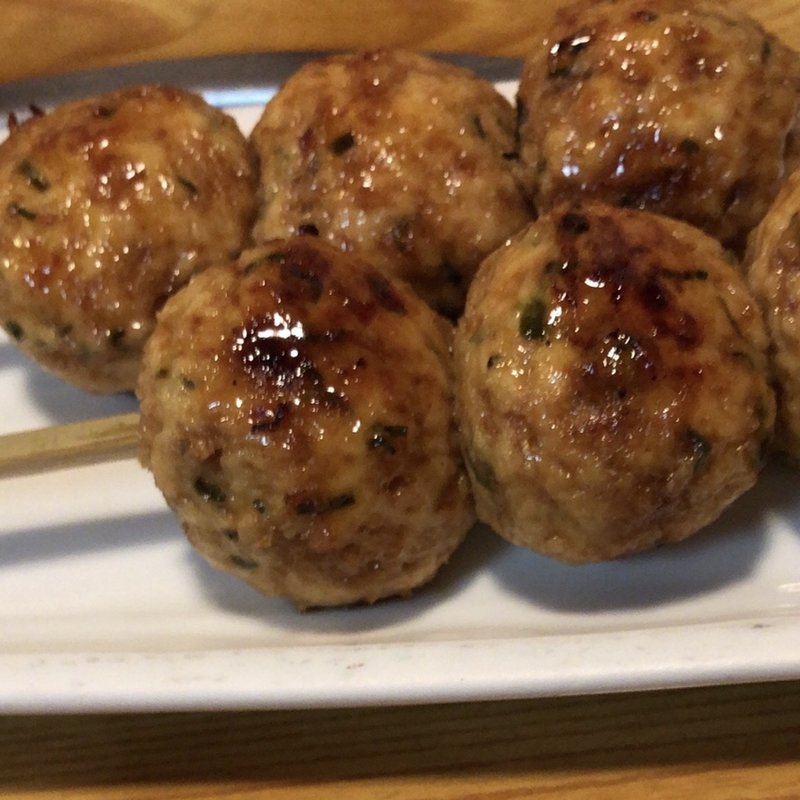 鳥つくね焼(鍋料理 ちゃんこ巴潟 両国店)