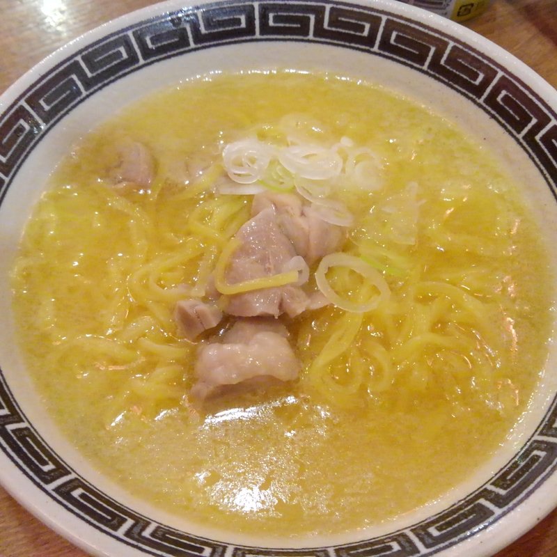 〆のラーメン(磯丸水産 亀有北口中通り店)