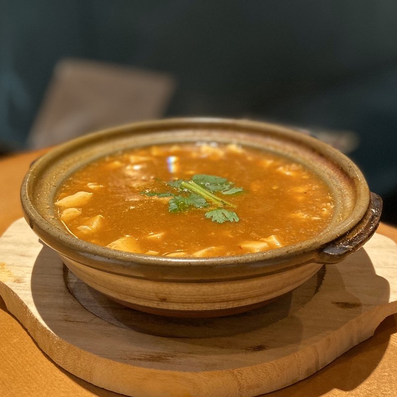土鍋スパイス麻婆豆腐(蕃椒屋鉄三郎)