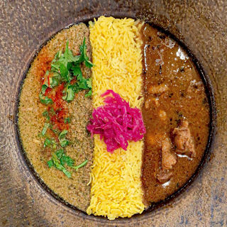 カレー2種盛り(ピワン (piwang))