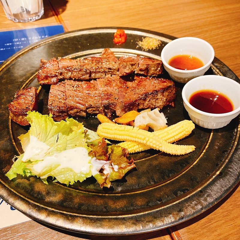 ハラミのステーキ(難波千日前 ハラミノカミサマ)