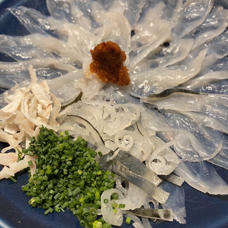 ふぐさし(三角)